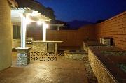 Hardscape BBQ Island water and Fire Feature California